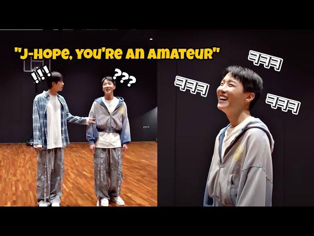 BTS Jin Takes Revenge On Dance Leader j-hope | Hobi Reminds Seokjin Who Leads BTS Performances