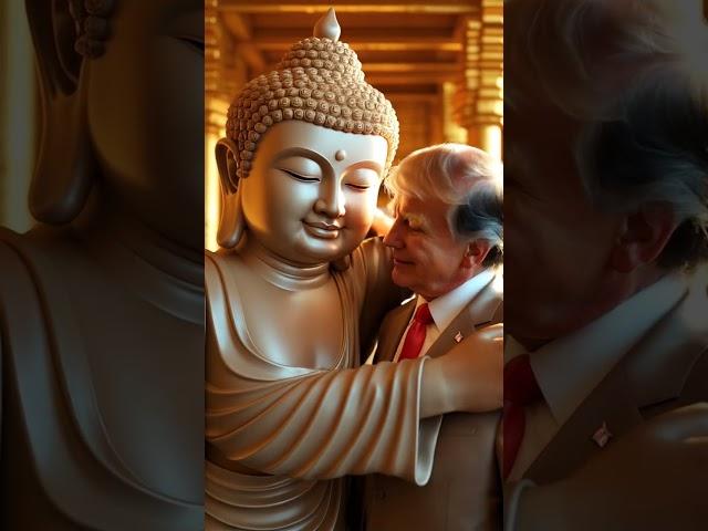 "부처님과 트럼프의 외교"/"Buddha and Trump's Diplomacy"/仏とトランプの外交// #healing #무설스님 #quotes