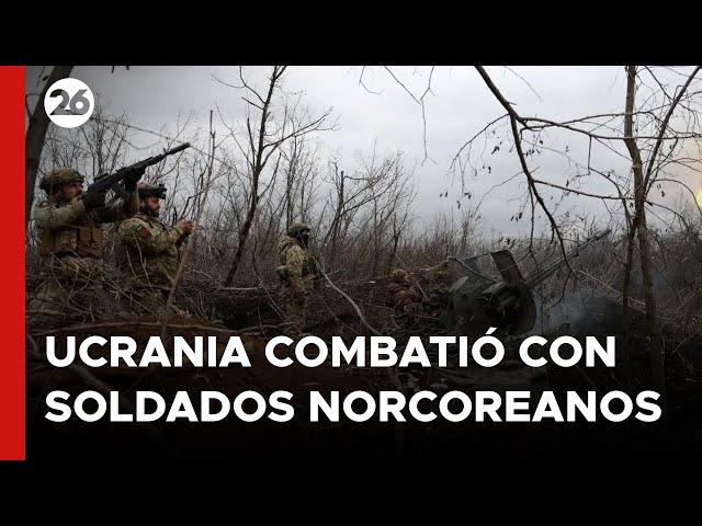 Ucrania confirma que su ejército entró en combates "a pequeña escala" con tropas norcoreanas