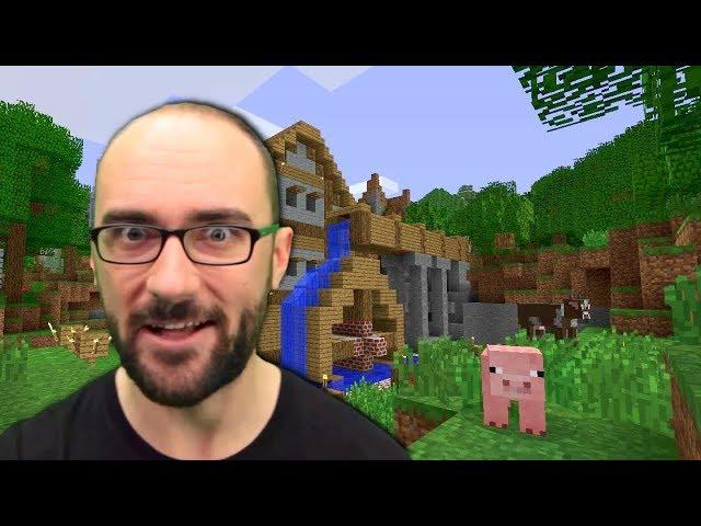 Vsauce plays Minecraft