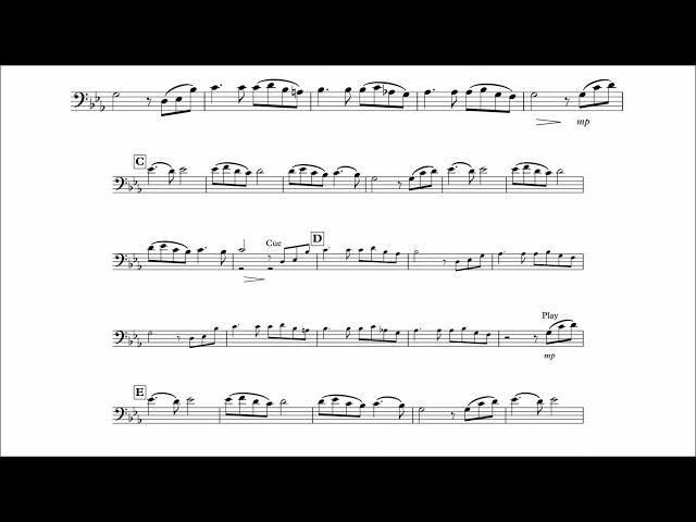 Cello Play-Along - Song from a Secret Garden - with sheet music