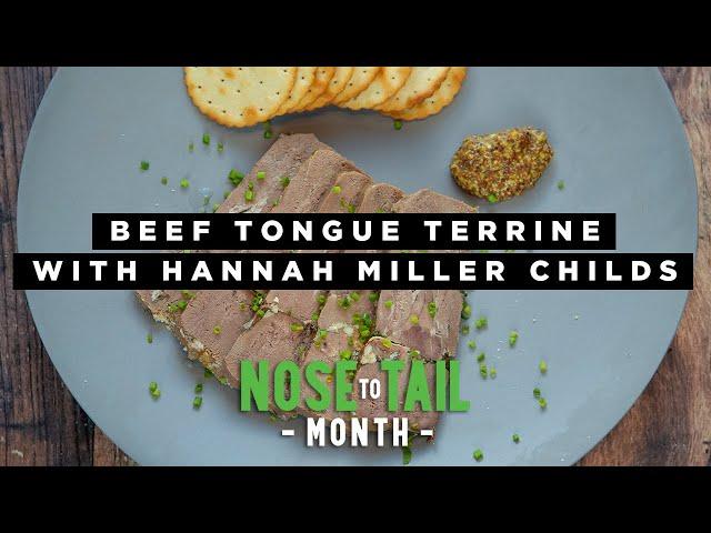 Nose-To-Tail Month: Beef Tongue Terrine Recipe