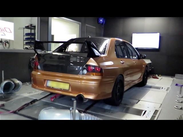 Mitsubishi Lancer Evo +500 HP - Full Dyno Run | Digicar Engineering