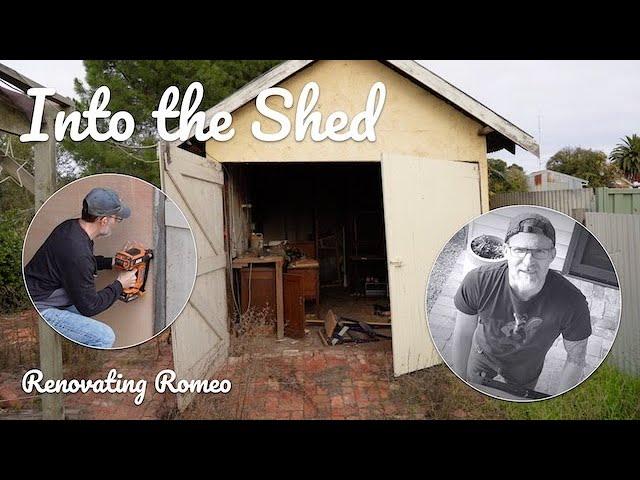 Into the Shed | Old Shed to Rustic Workshop Transformation | Part 1