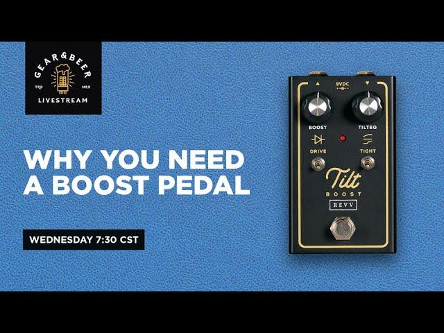 Why You Need A Boost Pedal!