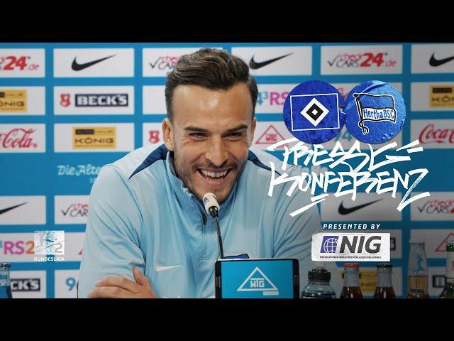 "Duell auf Augenhöhe" | Pressekonferenz vor #HSVBSC mit Cristian Fiél und Haris Tabaković