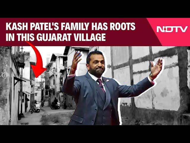 Kash Patel Confimation | New FBI Director Kash Patel's Family Has Roots In This Gujarat Village