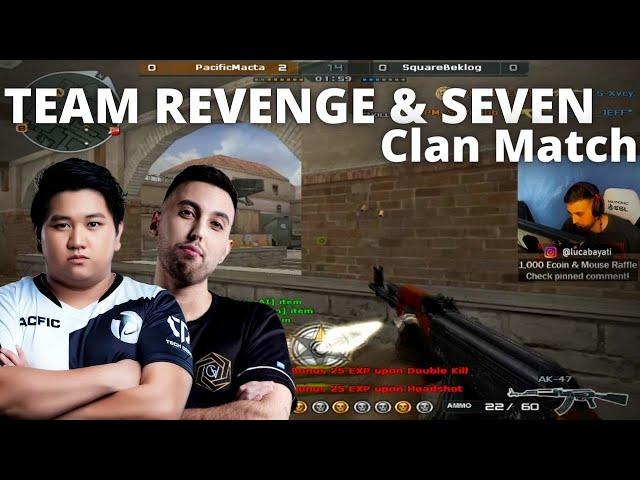 PM_SEVEN & PM_Revenge In Action!! [Clan Match]