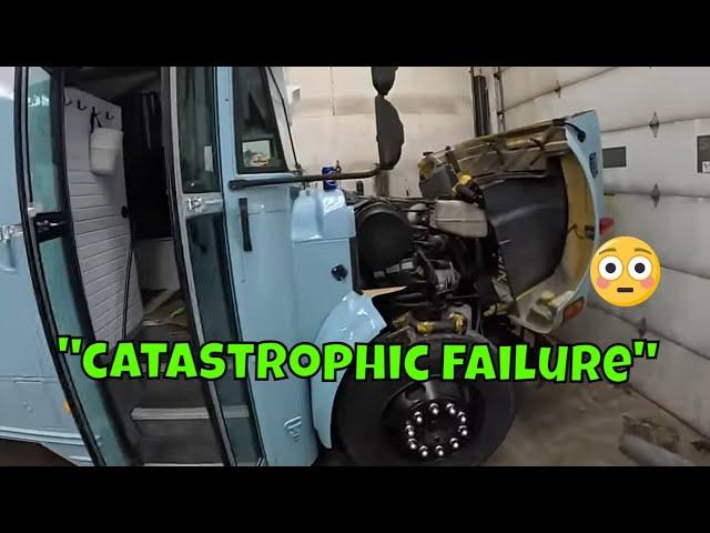 The Bus Left Us Stranded! A Catastrophic Failure Never What you Want To Hear!