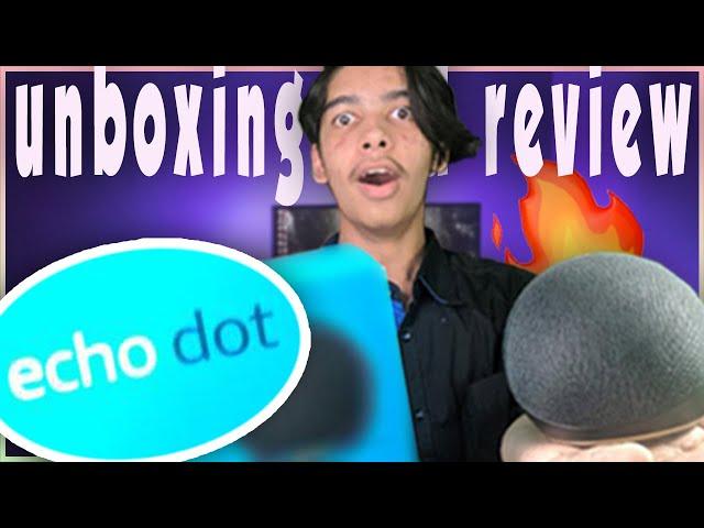 Unboxing AMAZON ECHO 4.0 GENERATION | Review and Sound Test!