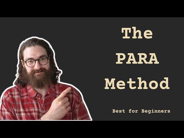 Note-taking with the PARA method - Best for Beginners