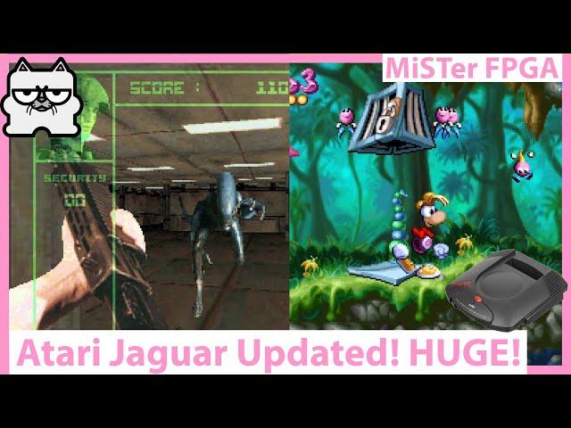 MAJOR MiSTer FPGA Atari Jaguar Core Update! Almost ALL Games Playable