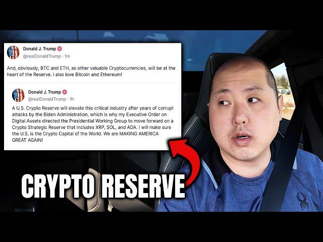 Crypto Reserve Announced!!!