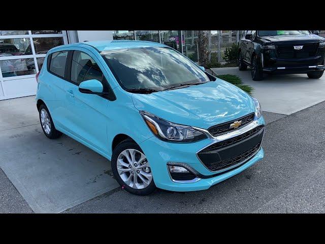 Blue 2022 Chevrolet Spark LT Review   - GSL GM City - Calgary