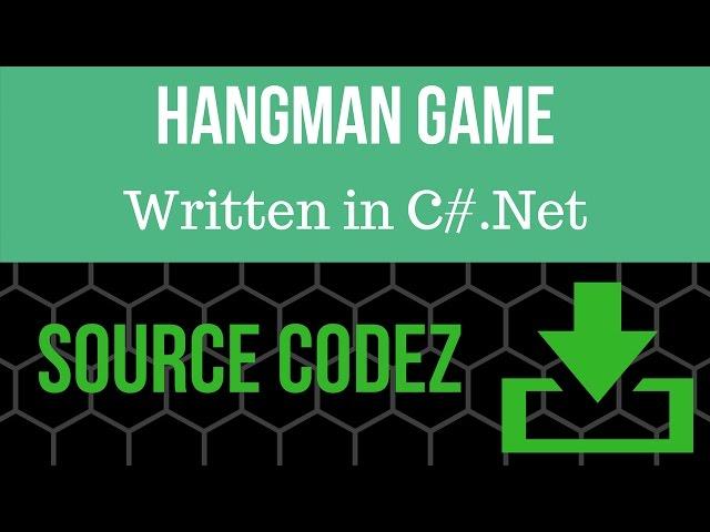 C#.NET Hangman Game [Source Code]