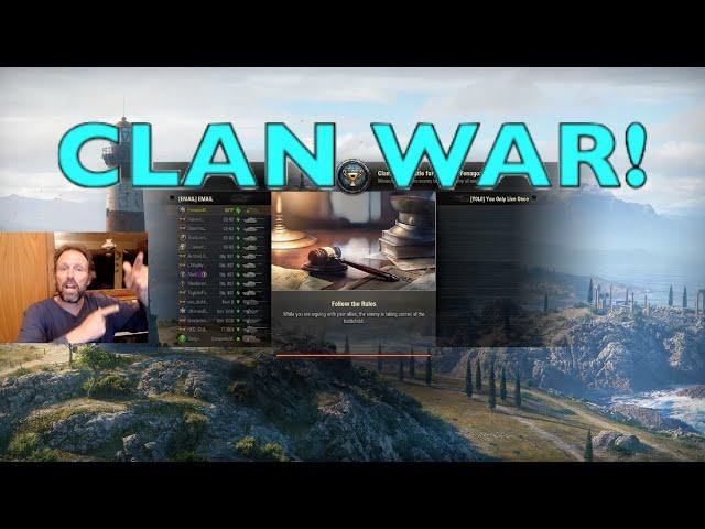 Clan War Action! EMAIL vs YOLO | World of Tanks