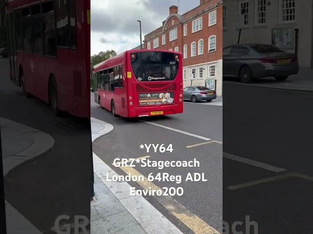 *YY64 GRZ*Stagecoach London 64Reg ADL Enviro200 #busspotting #londonbus s