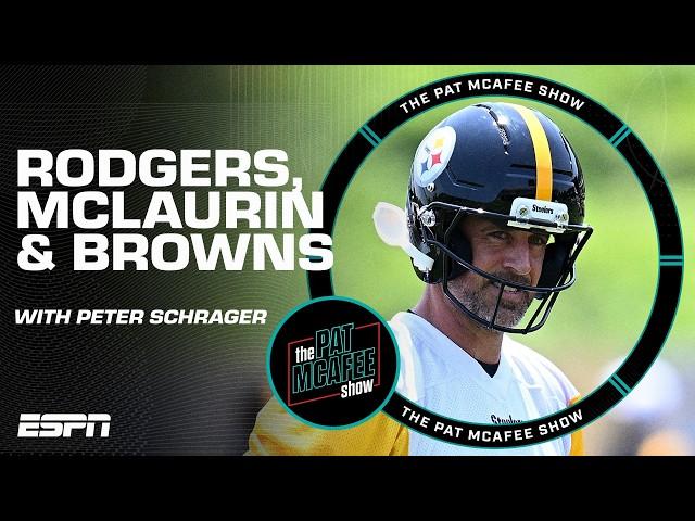 Aaron Rodgers POSITIVITY, Terry McLaurin's contract & QBs the Browns will keep | The Pat McAfee Show
