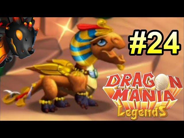 DML REBORN #24 - PHARAOH Hatching + Level 6 Fire Element Unlocked! [DML Android Gameplay Guide]