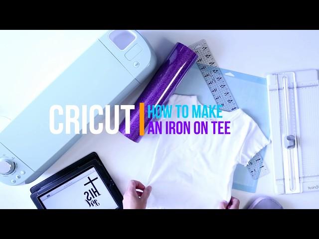 How To Cricut An Iron On Graphic TShirt