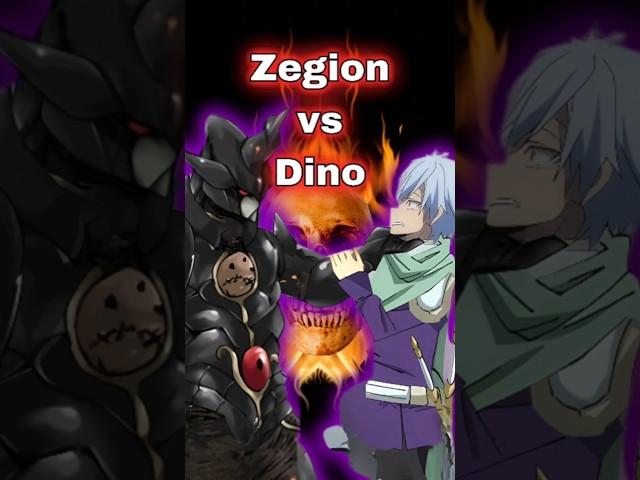 Dino fought against Zegion #anime #tensura #rimuru