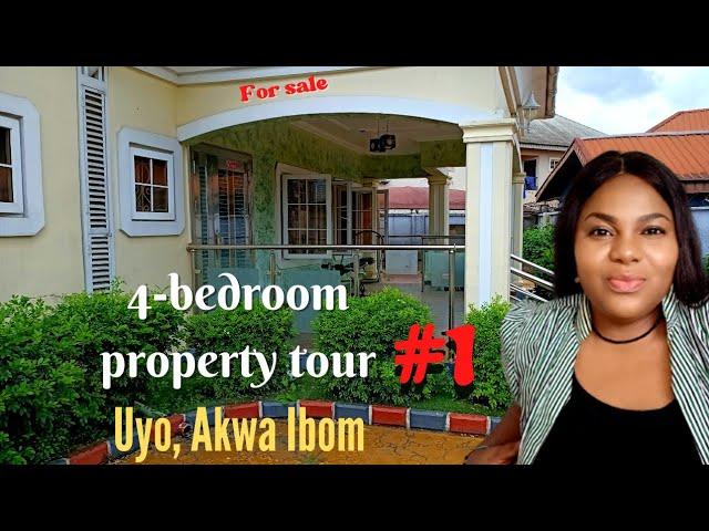 #1 Property Tour | 4 bedroom house in Uyo Akwa Ibom | Buying an already developed property in Uyo