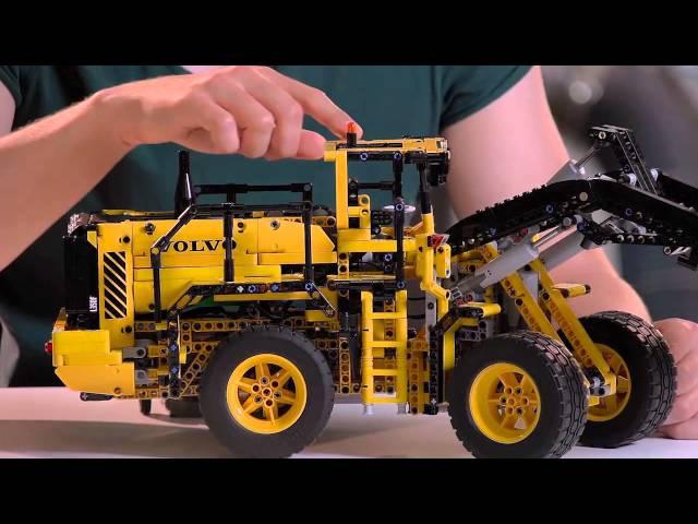 RC VOLVO L350F Wheel Loader  - LEGO Technic - Designer Video