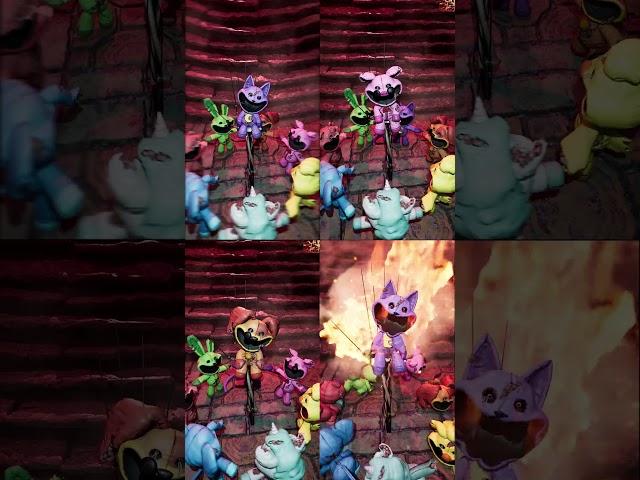 CatNap vs Nightmare CatNap vs DogDay vs PickyPiggy (Poppy Playtime 4)