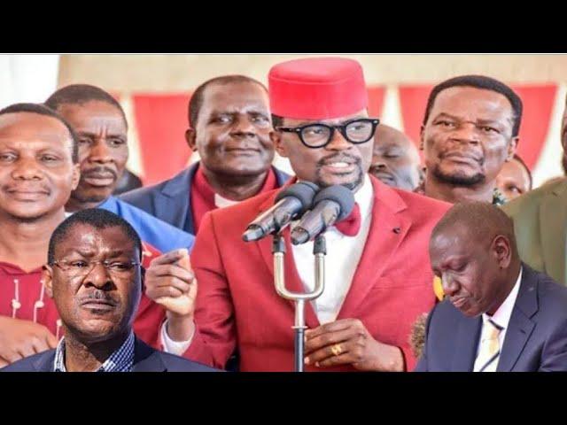 KIMEWARAMBA TENA:MSITULETE UJINGA WESTERN! ANGRY LUHYA ELDER LECTURES WETANGULA& RUTO LIKE BURUKENGE