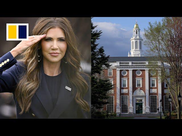 Trump administration blocks Harvard from enrolling foreign students