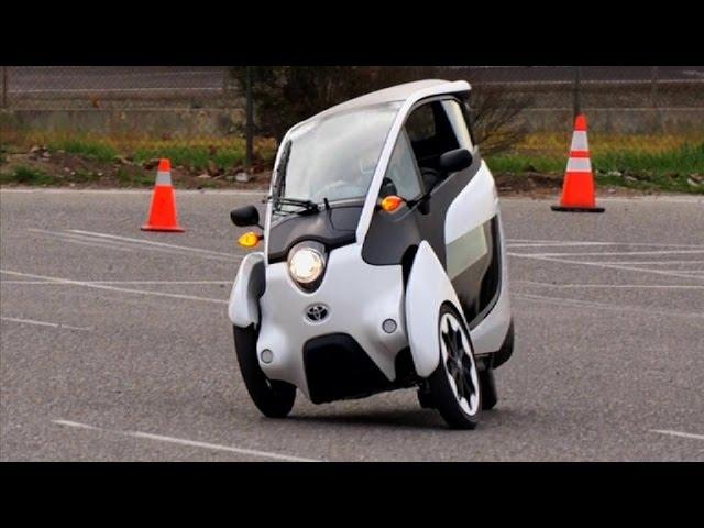 Toyota i-Road is a real head-turner