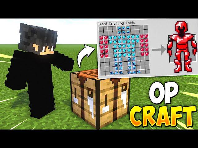 Minecraft But CRAFTS are GIANT...