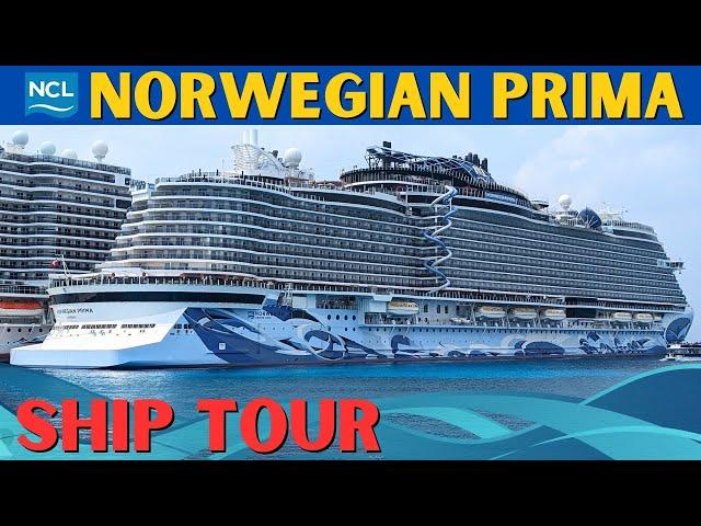 Norwegian Prima Ship Tour - Full Walk-Through 