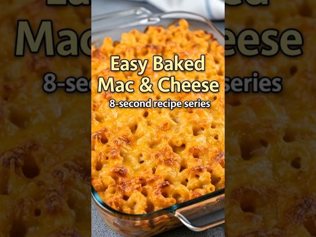 What's for Dinner? This quick, easy Mac & Cheese! #macncheese #foodlovers #8secondrecipes #foodniche