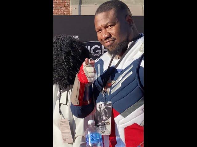 SALUTE TO MARVEL COSPLAYERS ON THE MOON KNIGHT RED CARPET