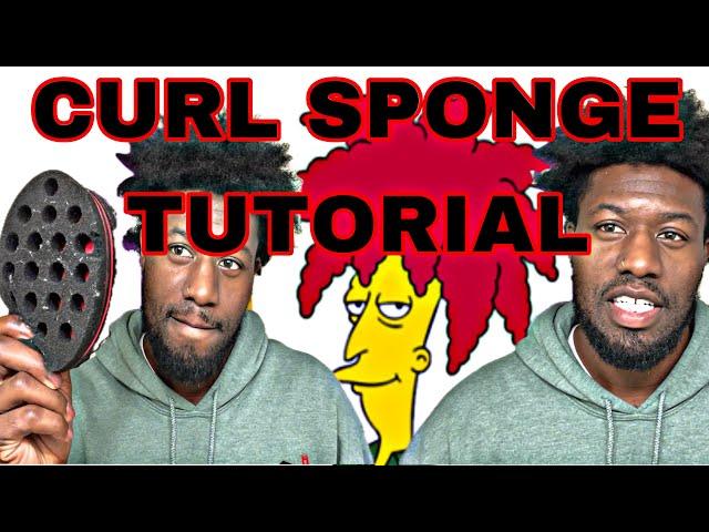 Curl Sponge Tutorial For Beginners: The Best Way To Use A Curl Sponge For Afro Hair