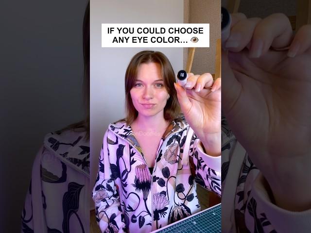 If You Could Choose Any Eye Color…  #art #drawing #aesthetic