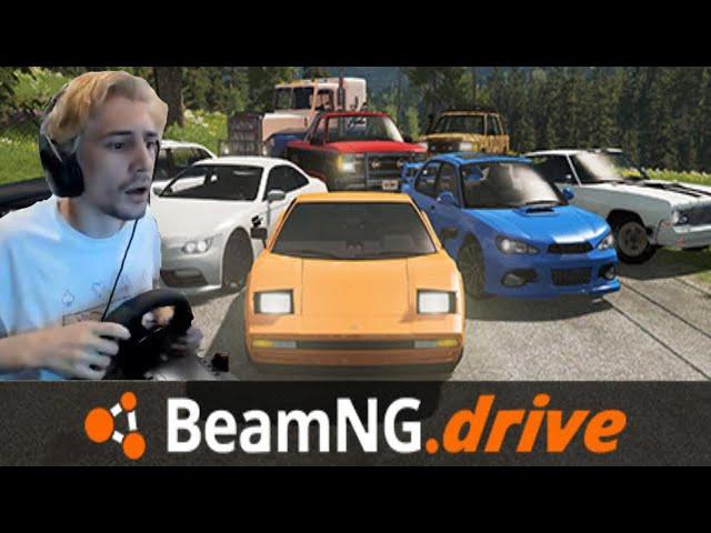 xQc Plays BeamNG.Drive!