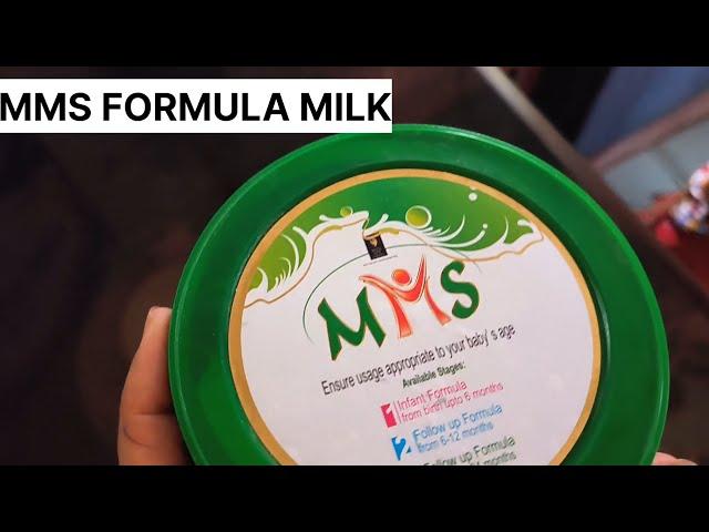 Unboxing of Mms formula milk   #babyfood #formulamilk #unboxing #babymilk #youtubevideo