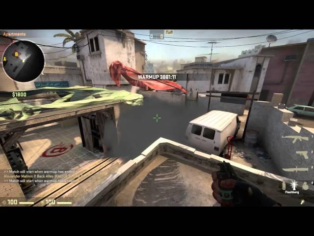 CS:GO de_mirage nades PART2 by ceh9 // гранаты на de_mirage часть 2