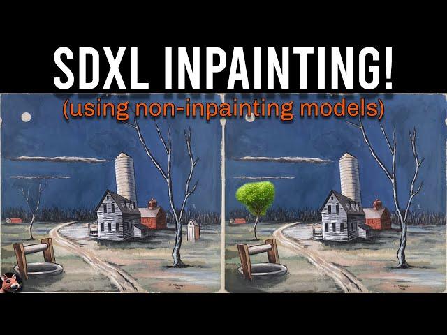 BrushNet SDXL and PowerPaintV2 = InPaint With Any Model in ComfyUI