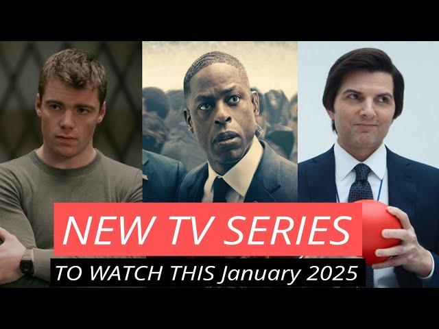 Top 10 New TV Series to Watch This January 2025 on Netflix, Hulu, Apple TV, Prime & More!