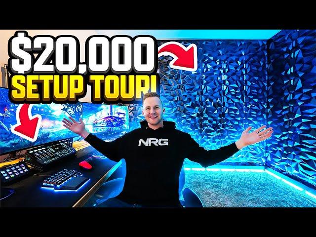 BEST GAMING SETUP OF 2022! Gaming / Streaming Setup Tour [IceManIsaac]