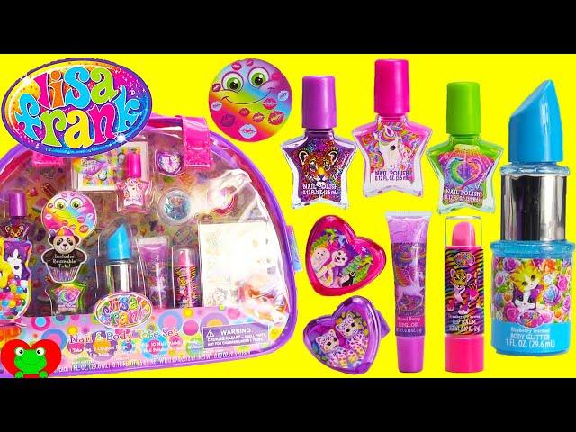 Lisa Frank Lip Balms, Nail Polishes, and Surprises