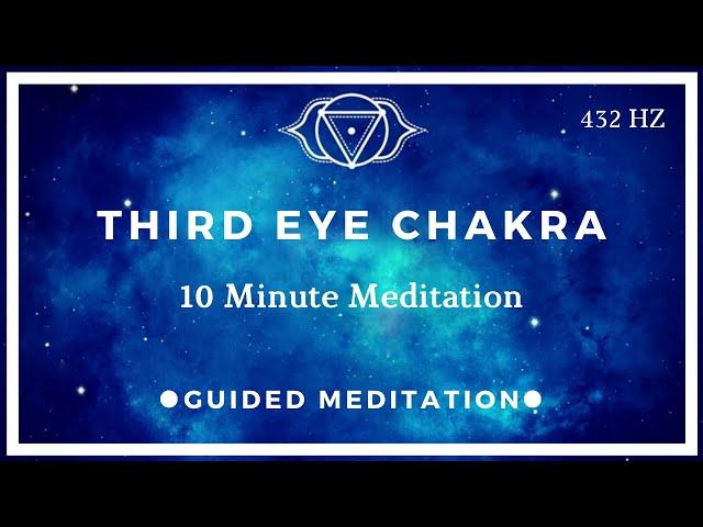 10 Minute Third Eye Chakra Meditation