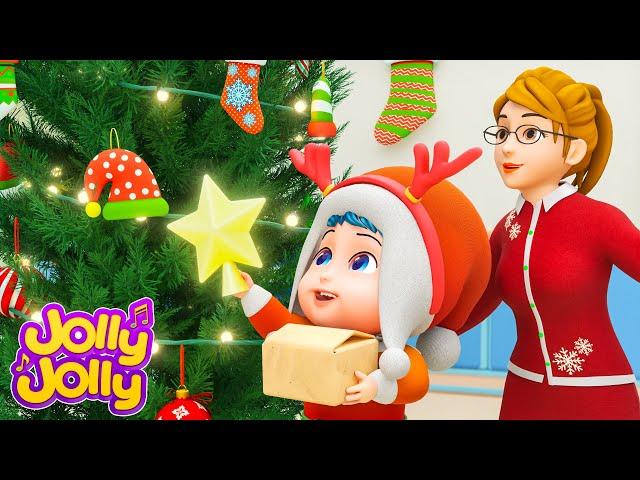 Christmas Tree + More - Let's decorate Christmas tree | Jolly Jolly Nursery Rhymes