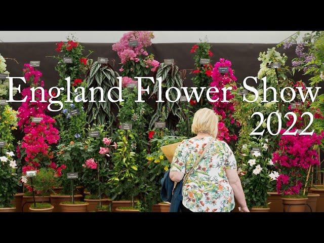 RHS Flower Show,  British Garden Design, BBC Presenter Gardener Monty Don, England Flower Festival.