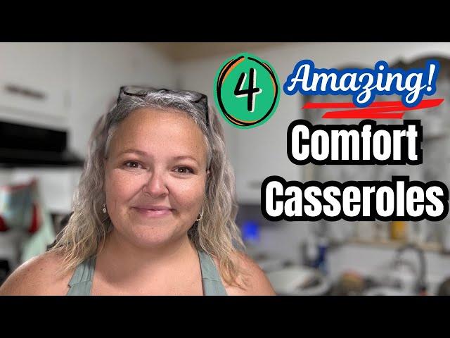 4 Delicious Casseroles Perfect for Fall & Comfort Food || Must Try Recipes