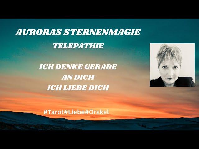 TelepathieIch denke gerade an Dich. Ich Liebe Dich