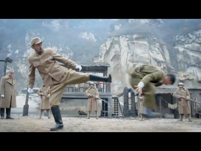 Japanese officer bullied prisoners, but meet a kung fu master!